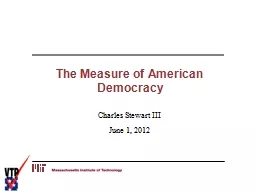 The Measure of American Democracy