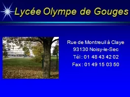 Lycée Olympe de Gouges
