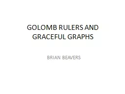 GOLOMB RULERS AND GRACEFUL GRAPHS