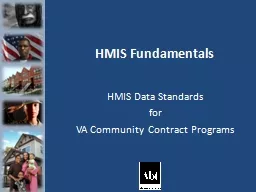 HMIS Fundamentals