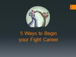 5  Ways to Begin