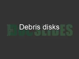 Debris disks