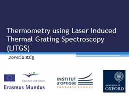 Thermometry using Laser Induced Thermal Grating Spectroscop