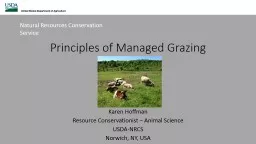 Principles of Managed Grazing