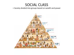 SOCIAL CLASS