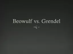Beowulf vs.