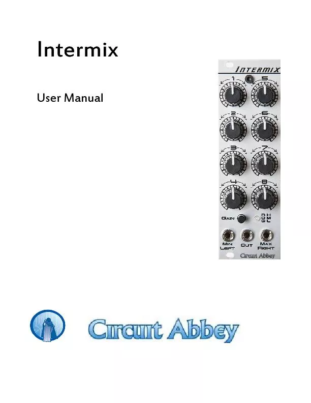 IntermixUser Manual
