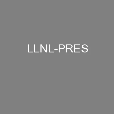 LLNL-PRES