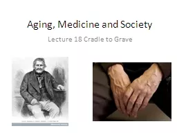 Aging, Medicine and Society