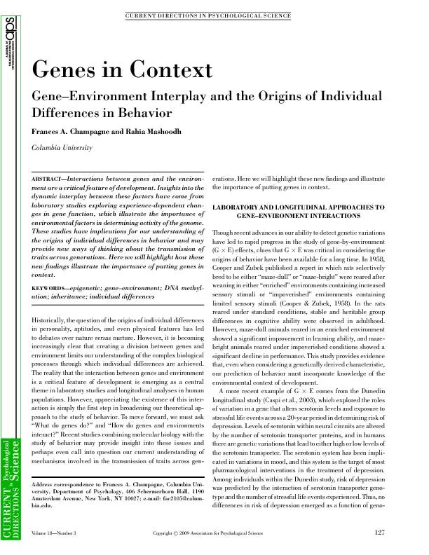 GenesinContextGene