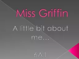 Miss Griffin