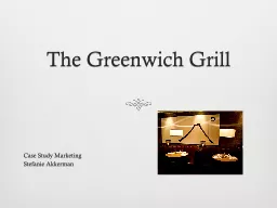 The Greenwich Grill