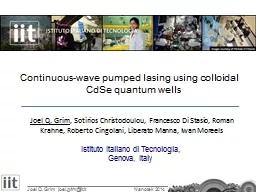 Continuous-wave pumped lasing using colloidal CdSe quantum