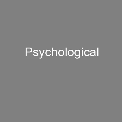 Psychological