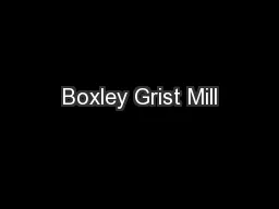 Boxley Grist Mill