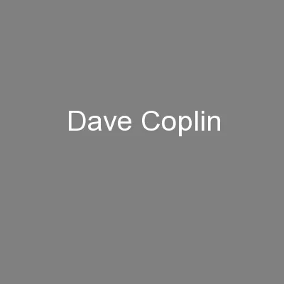 Dave Coplin
