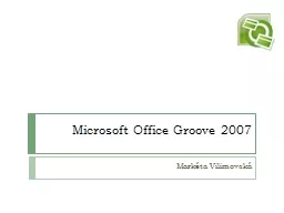 Microsoft Office Groove 2007