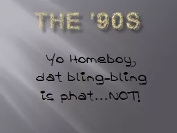 The ‘90s