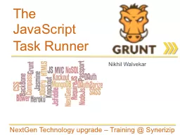 The JavaScript Task Runner