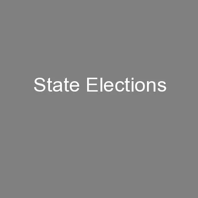 State Elections