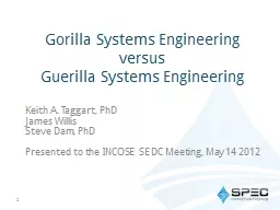 Gorilla Systems Engineering