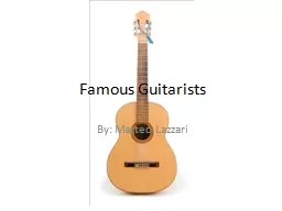 Famous Guitarists