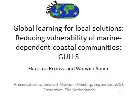 Global learning for local solutions: Reducing vulnerability