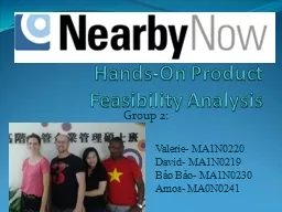 Hands-On Product Feasibility Analysis