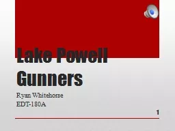 Lake Powell Gunners