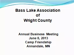 Bass Lake Association of