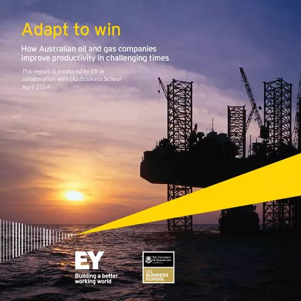This report is produced by EY in collaboration with UQ Business School