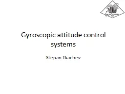 Gyroscopic attitude control systems