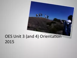 OES Unit 3 (and 4) 2015