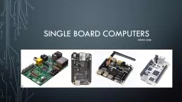 Single board computers