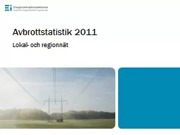 Avbrottstatistik 2011