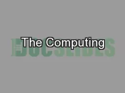 The Computing