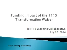 Funding Impact of the