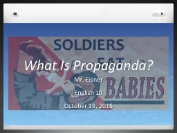 What Is Propaganda?