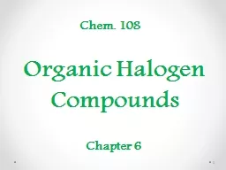 Organic Halogen