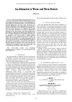 International Journal of Applied Physics and Mathematics Vol