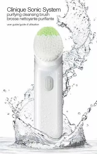 Clinique Sonic Systempurifying cleansing brushbrosse nettoyante puria