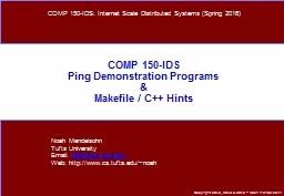 COMP 150-IDS
