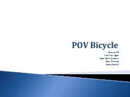 POV Bicycle