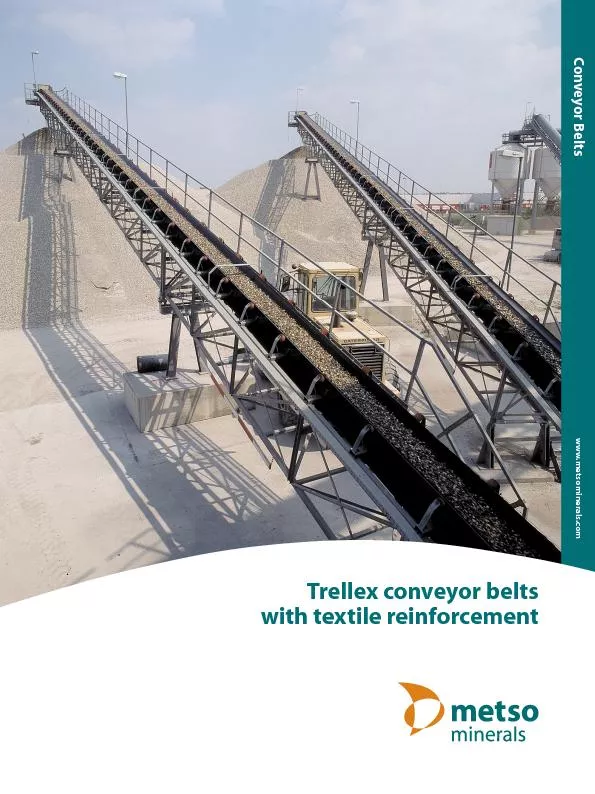 Trellex conveyor beltswith textile reinforcement