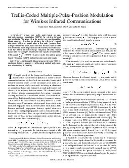 IEEE TRANSACTIONS ON COMMUNICATIONS VOL
