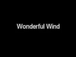 Wonderful Wind