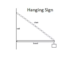 Hanging Sign