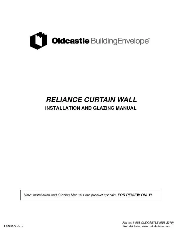 RELIANCE CURTAIN WALL
