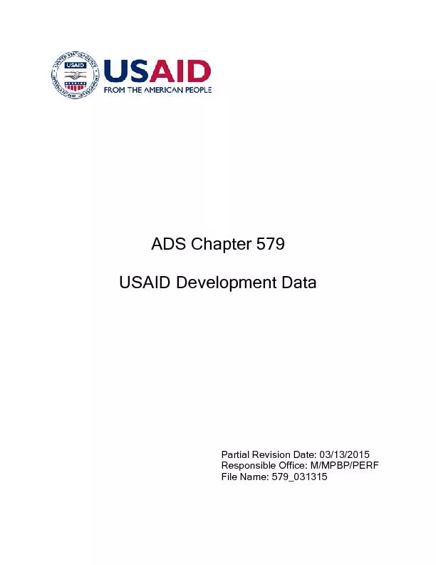 USAID Development Data