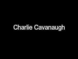 Charlie Cavanaugh
